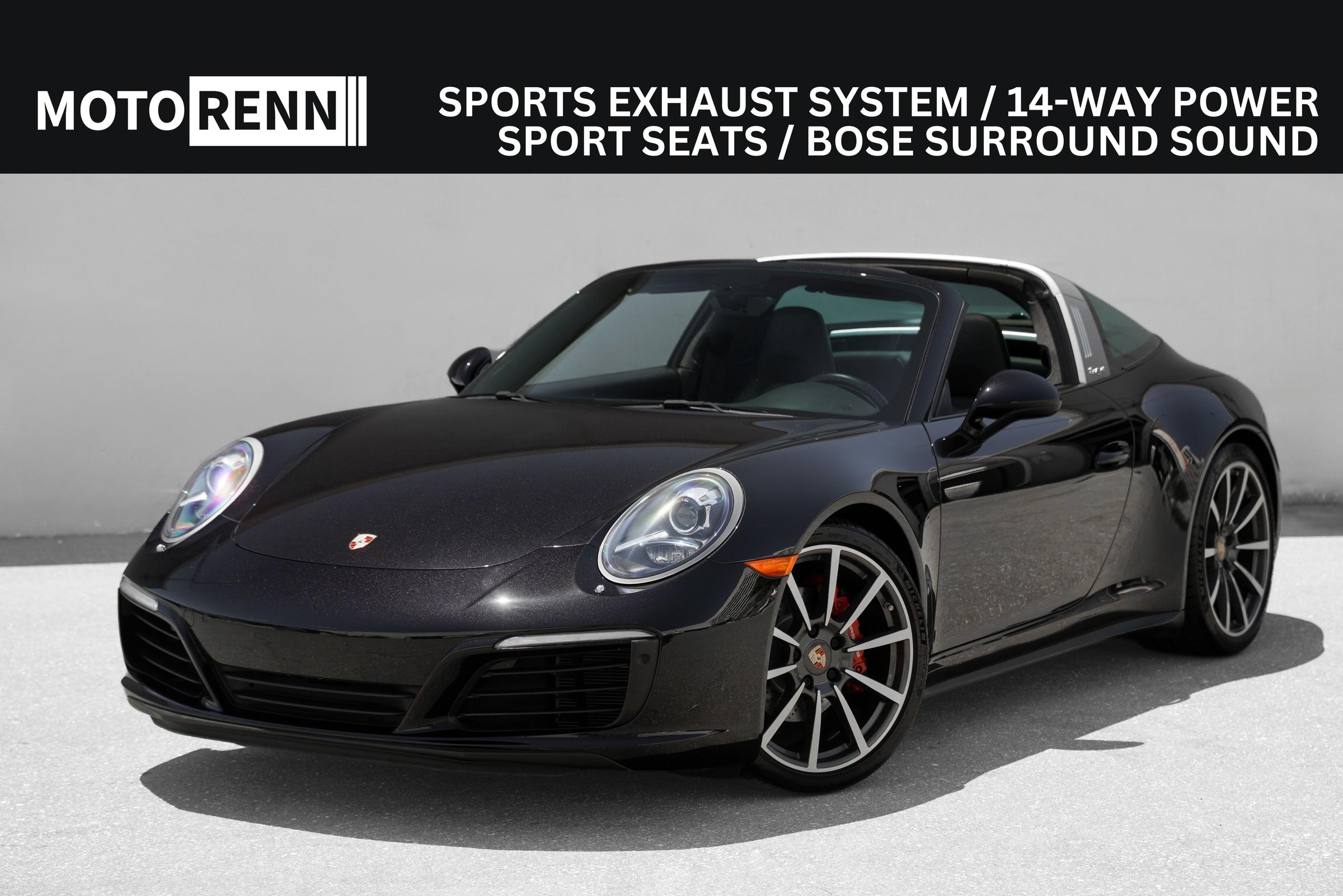 2017 Porsche 911 Targa 4